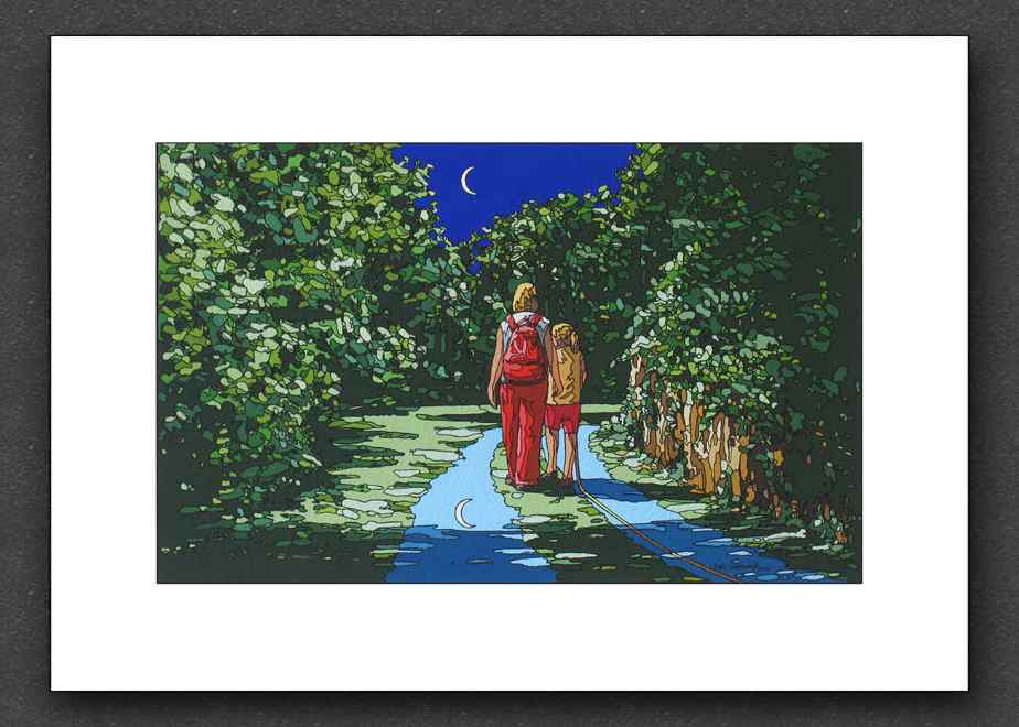 2003-4 La strada del bosco